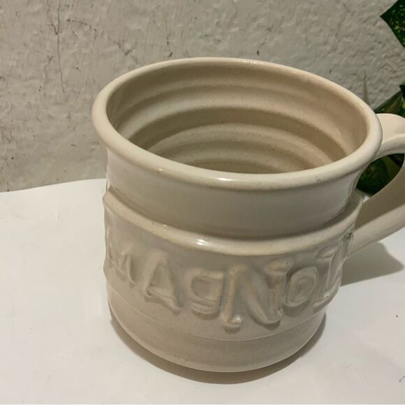 MAGNOLIA Farm Market Coffee Tea Mug Cup Waco Texas Joanna Gaines Hand Made Clay - Picture 1 of 7